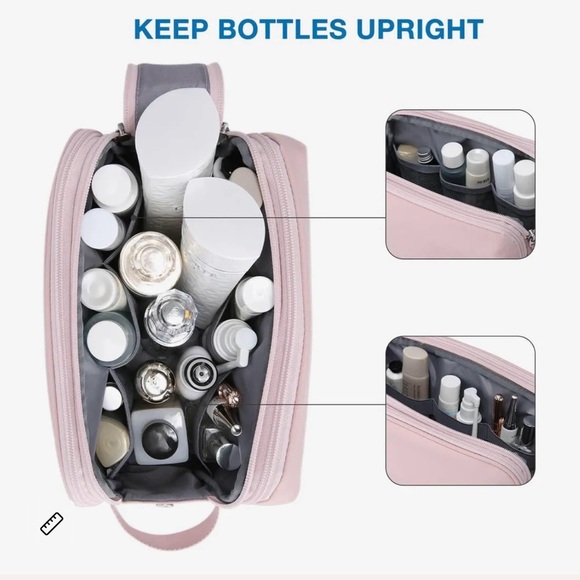 Bagsmart Travel Pink Women's Bag - Picture 7 of 8